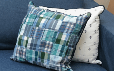 Making Piped Throw Pillows