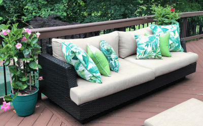 Making or Recovering Outdoor Throw Pillows
